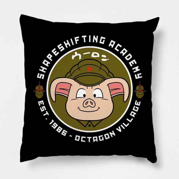 Shapeshifting Academy Pillow by pigboom