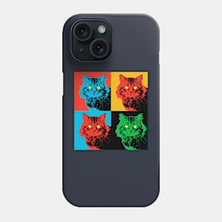 CAT POP ART  4 Phone Case