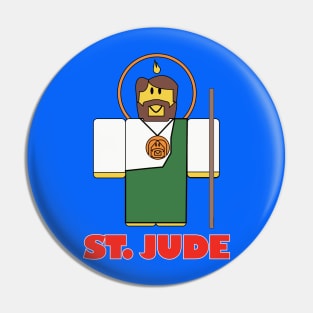 ST. JUDE THADDEUS R0BL0X EDITION Pin