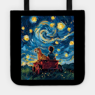 Calvin and Hobbes Imagination Unleashed Tote