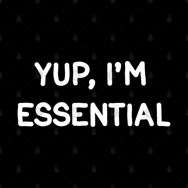 Yup,Im Essential by valentinahramov