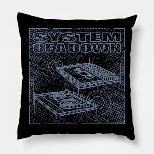 System of a Down - Technical Drawing Pillow