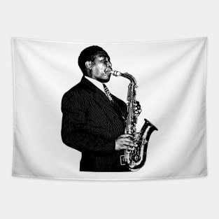 Charlie Parker Retro Tapestry