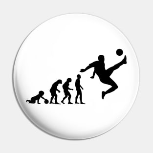 Football Evolution Pin