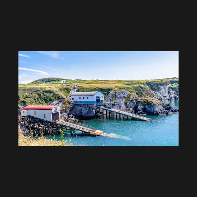 RNLI lifeboat stations in St Justinians, Pembrokeshire by yackers1