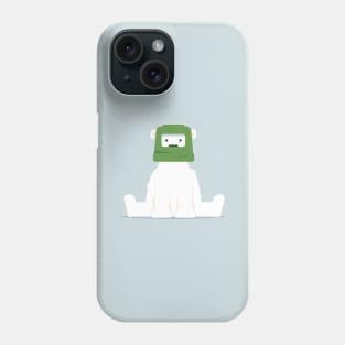 Polar Bear Bucket Head Phone Case