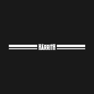 Harrith Vertical Stripe Design White | Minimalist Design for Gifts Perfect for all ages| Unisex | Black and White T-Shirt