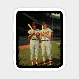 Frank Robinson and Brooks Robinson Magnet