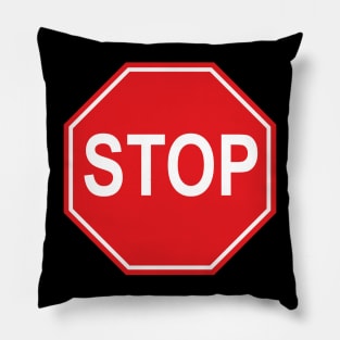 Stop Sign Pillow