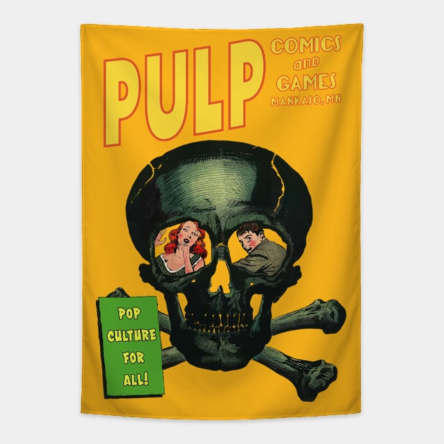 Pulp Skull Tapestry by PULP Comics and Games