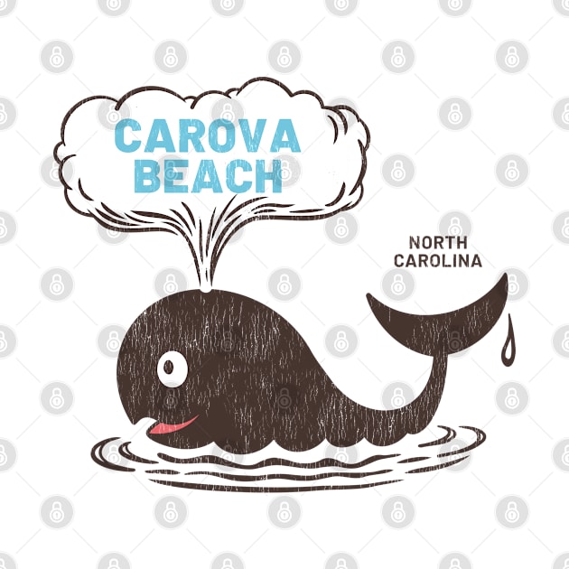 Carova, NC Summertime Vacationing Whale Spout by Contentarama