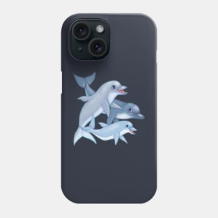 Dolphin Family Phone Case