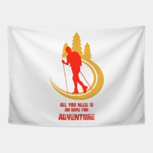 urge for adventure Tapestry