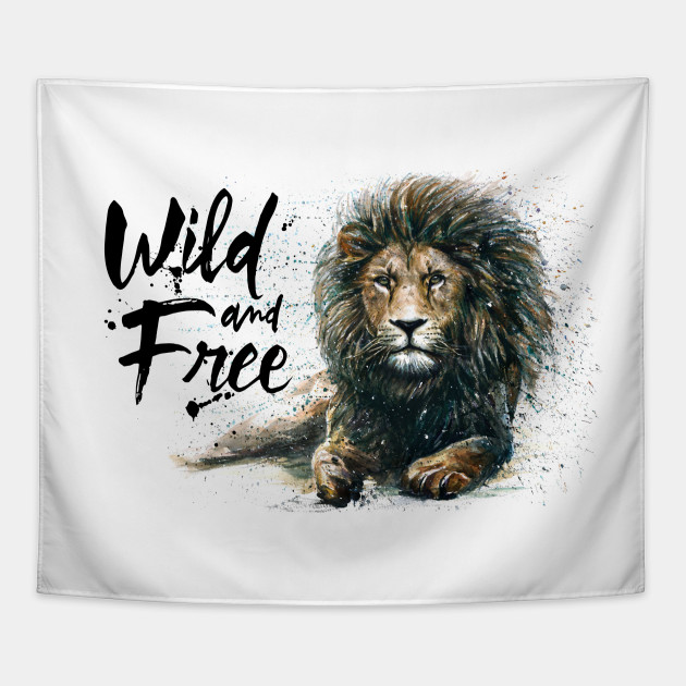 Lion Wild And Free