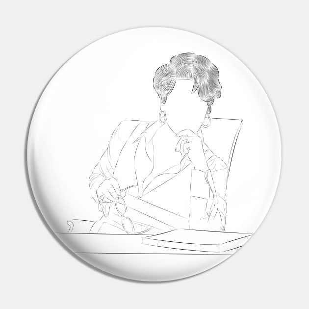 Miranda Priestly - The Devil Wears Prada Pin by LiLian-Kaff