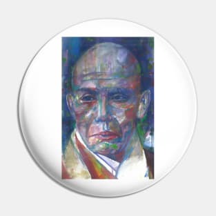 SOYEN SHAKU watercolor portrait Pin