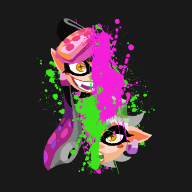 Squid Sisters Splatoon T Shirt Teepublic 0805