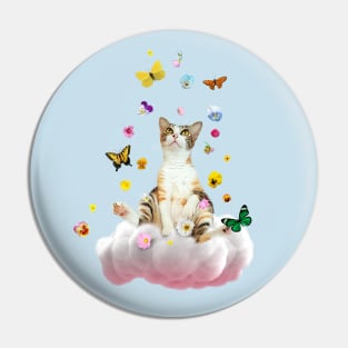 Life Is Beautiful Kitty Pin