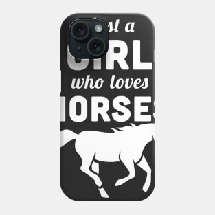 Funny Horse Girl Design | Horseback Riding Phone Case