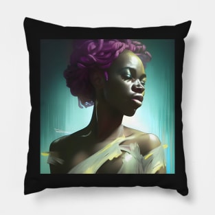 African Beauty III Pillow