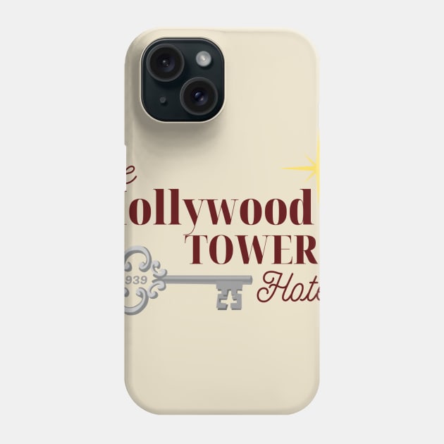 Hollywood Tower Hotel Phone Case by Unlocking The Magic