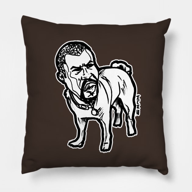 Key Ice Peele Dog Pillow by sketchnkustom