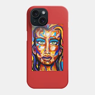 Female Face Phone Case