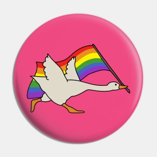 LGBT Goose Pin