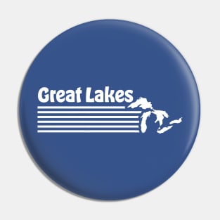 Great Lakes Retro Pin