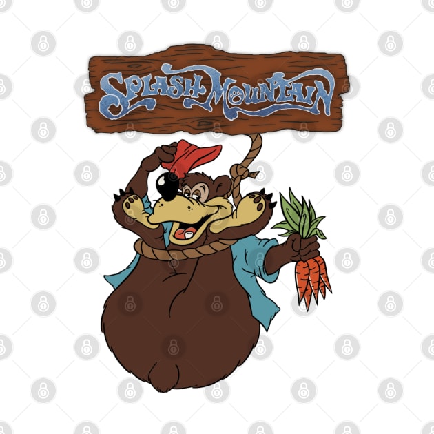 Splash Mountain Brer Bear by Legend of Louis Design Co.