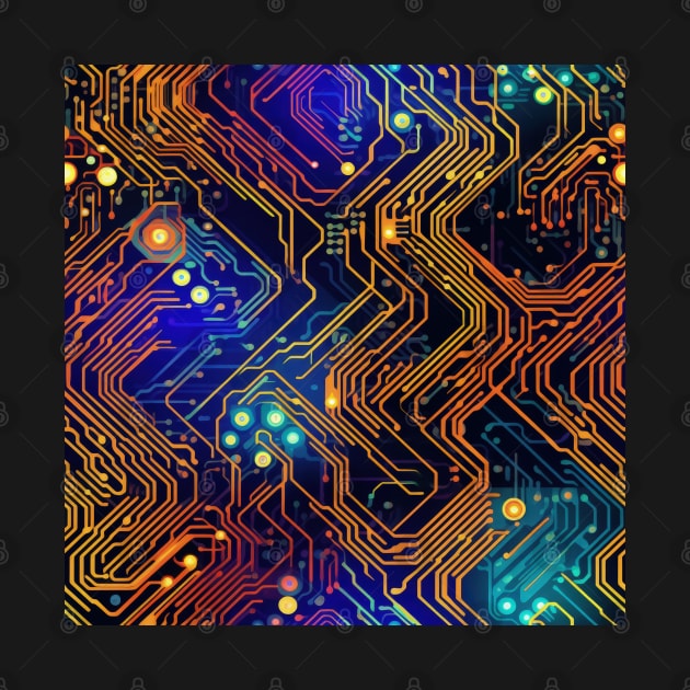 Circuit Board design illustration by Russell102