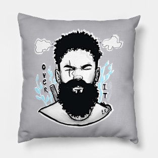 Over it Guy Pillow