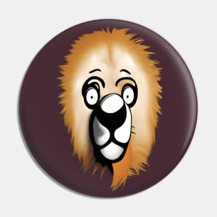 LION, the king of the jungle. Pin