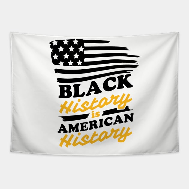 Black History is American History, Black History Tapestry by UrbanLifeApparel