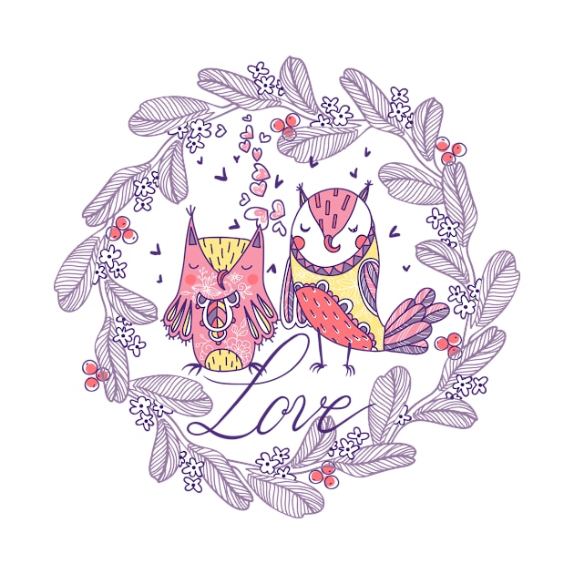 Owls Love by annapaff