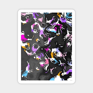 Fusion Abstract Art Magnet