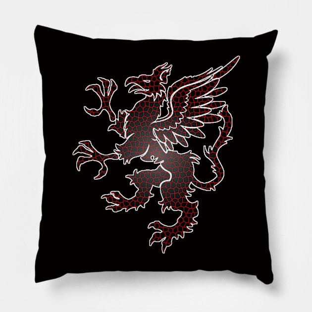 dragon Pillow by hottehue