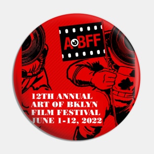 2022 Art of Brooklyn FIlm Festival Pin