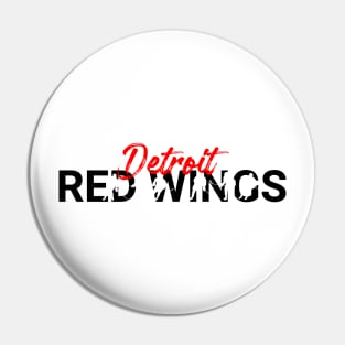 Deteoit red wings team Pin