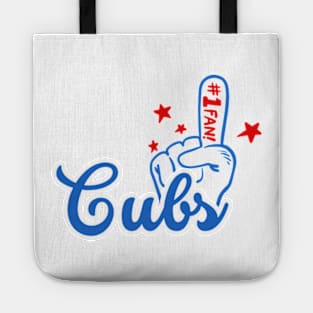 cubs baseball Tote