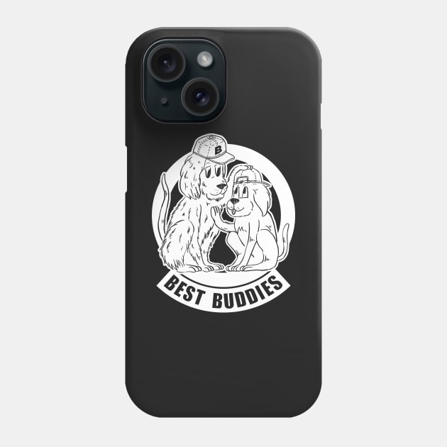 BEST BUDDIES DOGS Phone Case by snowhoho