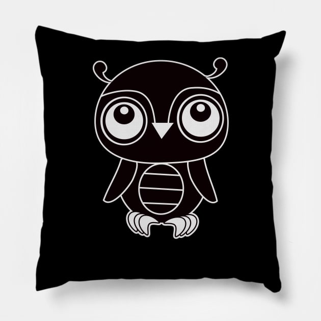 Hootie McHootison Pillow by wotto