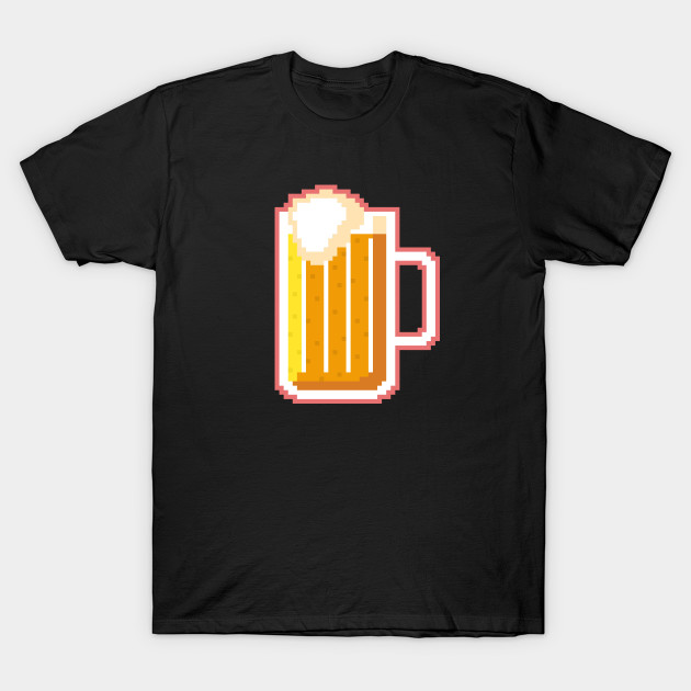 Pixel Beer - Beer - T-Shirt | TeePublic