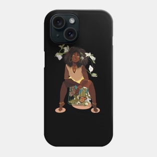 Afro girl Phone Case