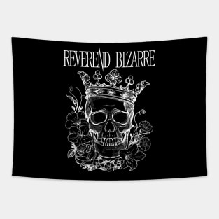 Reverend Bizarre skull Tapestry