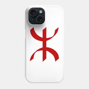 Red TIFINAGH - Berber Tifinagh - Amazigh Tifinagh Phone Case