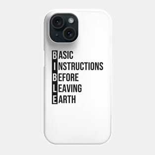 Bible Definition Christian Quote Phone Case