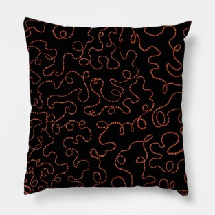 Life trail (orange) Pillow