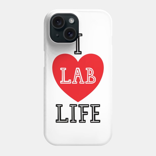 I lab life Phone Case by teali