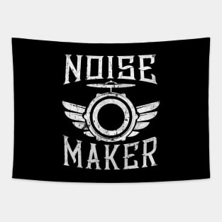 Drummer Noise Maker Tapestry